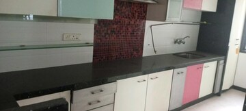 Kitchen in 4 BHK Apartment at Cosmos Majestic, Prabhadevi – for Rent