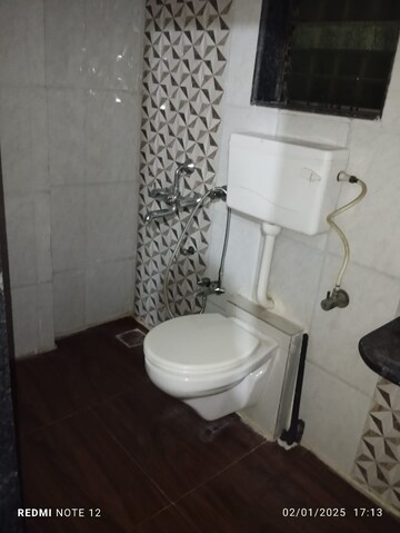 Bathroom in 1 BHK Apartment at Lokgram Complex, Kalyan East – for Rent