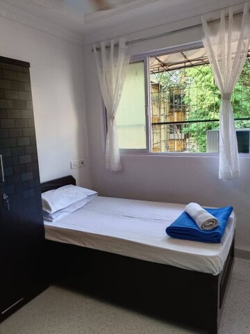 Bedroom in 1 BHK Apartment at S And S Emerald Tower A Wing, Vasai East – for Rent