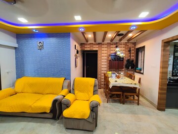 Living Room in 2 BHK Apartment at Siddhi Highland Park, Kolshet Road – for Sale