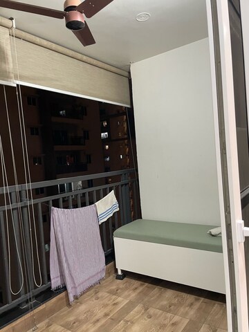 Staircase in 3 BHK Apartment at Aparna Sarovar Zenith, Nallagandla – for Rent