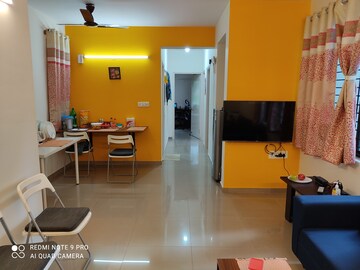 Living Room in 3 BHK Apartment at Provident Welworth City, Yelahanka – for Rent