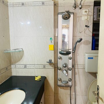 Attached Bathroom in 2 BHK Apartment at Ajmera Cosmic Heights, Bhakti Park – for Rent