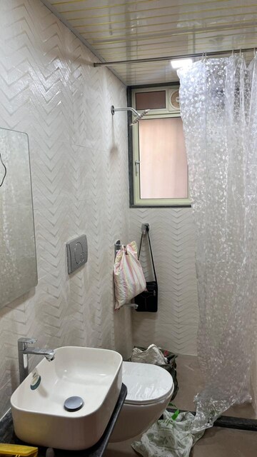 Bathroom in 2 BHK Apartment at Kalpak Corner Apartments, Bandra West – for Rent