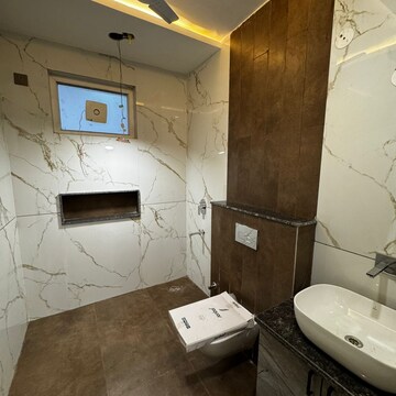 Bathroom in 4 BHK Builder Floor at BPTP Park Central, Sector 85 – for Sale