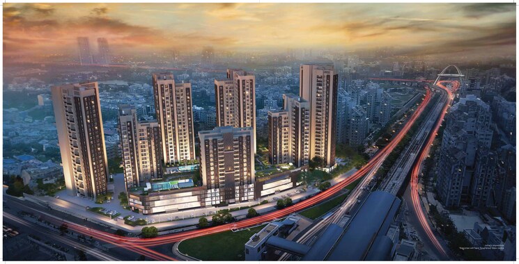 Exterior View, new town action area 1 3.5 Bedroom 1815 Sq.Ft. Apartment In New Town Action Area 1 Kolkata 8054864