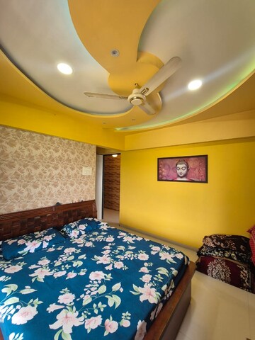 Bedroom in 3 BHK Apartment at Neminath Heights, Mira Road – for Sale