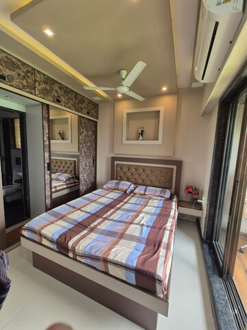 Bedroom in 3 BHK Apartment at Neminath Heights, Mira Road – for Sale