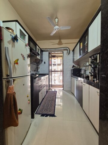 Kitchen in 3 BHK Apartment at Neminath Heights, Mira Road – for Sale