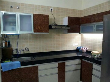 Kitchen in 3 BHK Apartment at Nyati Ethos, Undri – for Rent