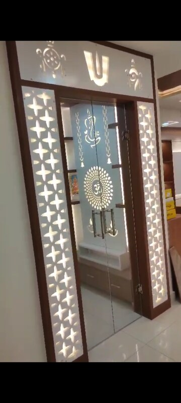 Building Lobby in 3 BHK Apartment at Ambience Courtyard, Manikonda – for Rent