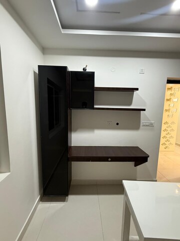 Kitchen in 2.5 BHK Apartment at Ambience Courtyard, Manikonda – for Rent