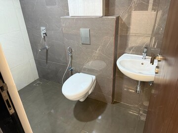 Bathroom in 2.5 BHK Apartment at Ambience Courtyard, Manikonda – for Rent