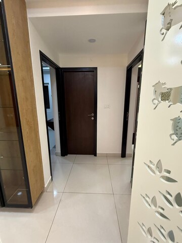 Building Lobby in 2.5 BHK Apartment at Ambience Courtyard, Manikonda – for Rent