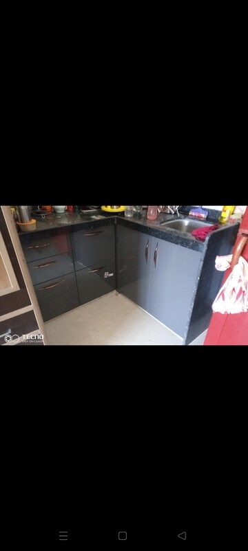 Kitchen in 1 BHK Apartment at JP North Elara, Mira Road – for Rent