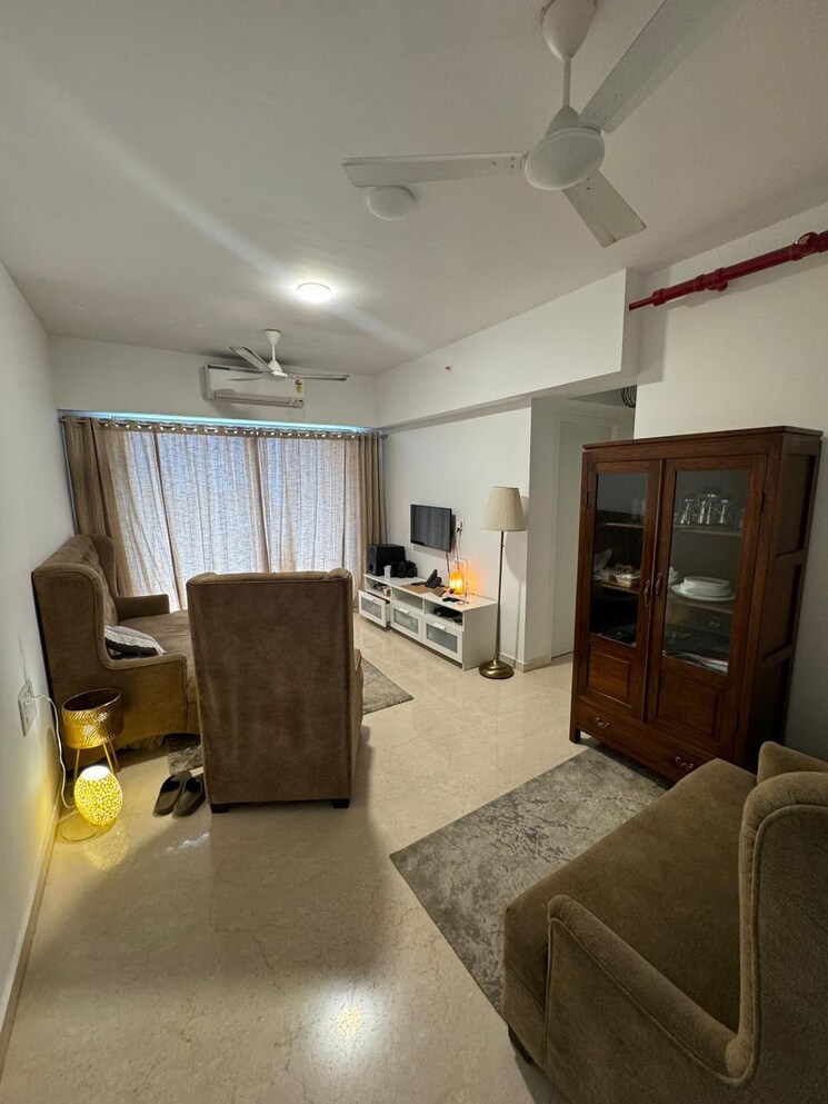 Living Room, kanakia-silicon-valley 2 Bedroom 737 Sq.Ft. Apartment In Powai Mumbai 8055235
