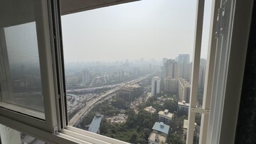 Balcony in 2 BHK Apartment at Ashar Axis, Majiwada – for Rent