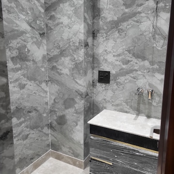 Bathroom in 3 BHK Builder Floor at Ram Vihar – for Sale