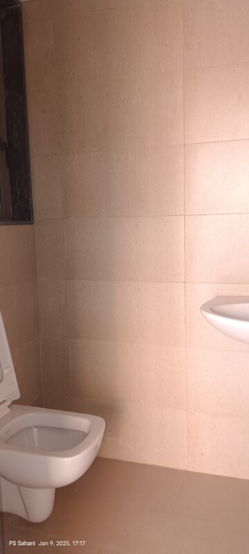 Bathroom in 1 BHK Apartment at Runwal Eirene Part 1, Balkum Pada – for Rent