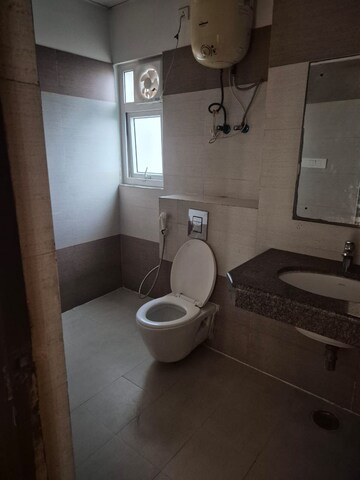 Bathroom in 3 BHK Apartment at Amrapali Platinum, Sector 119 – for Rent