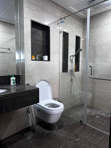 Bathroom in 3 BHK Apartment at Lodha The Park, Worli – for Rent