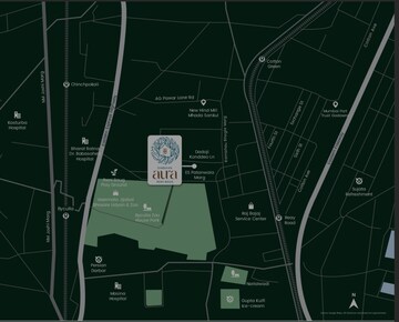 1 BHK Apartment – Map Location View at Darshan Aura, Byculla - for Sale