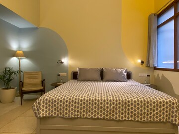 Bedroom in 2 BHK Builder Floor at New Friends Colony – for Rent