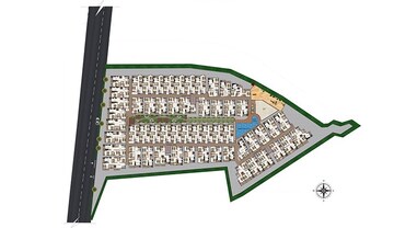 Master Plan in 2 BHK Apartment at DS Max Senate, Begur – for Sale