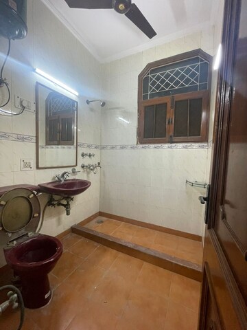 Kitchen in 3 BHK Builder Floor at Lajpat Nagar – for Rent