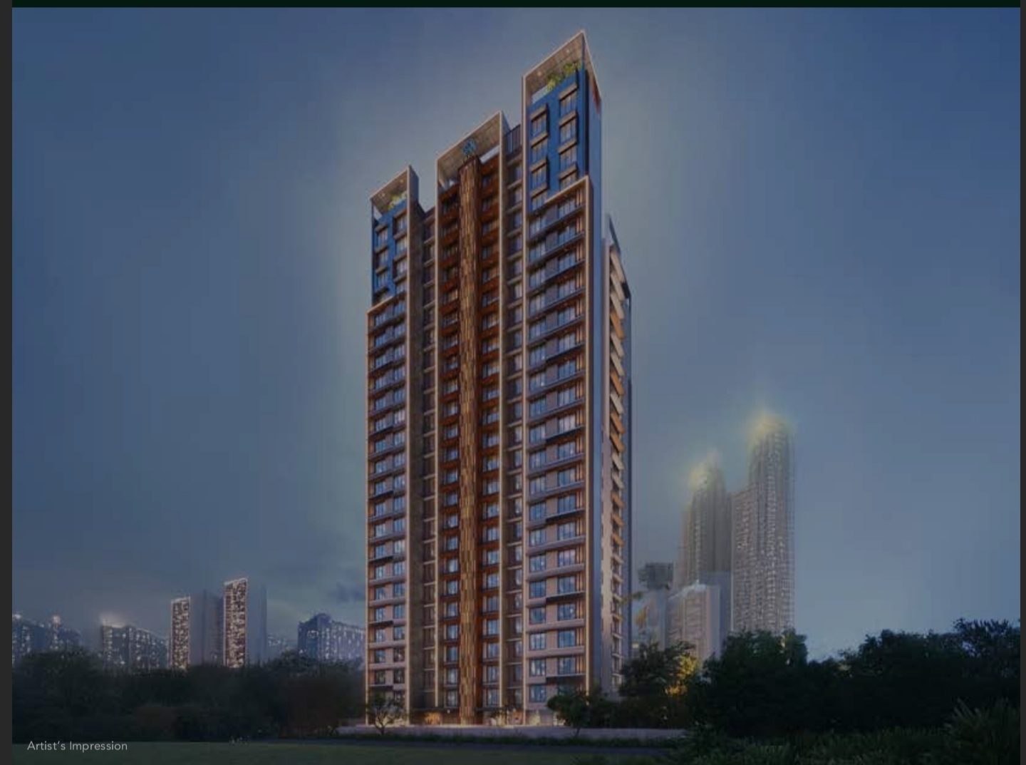 2 BHK Apartment For Sale in Darshan Aura