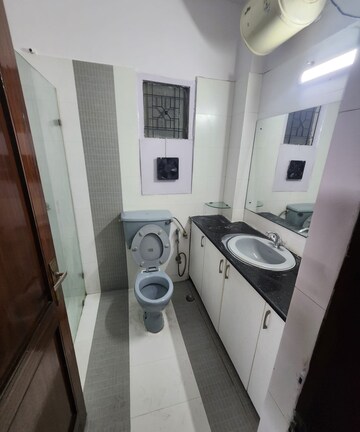 Bathroom in 3 BHK Builder Floor at Saket – for Rent