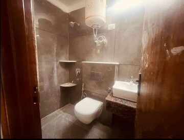 Bathroom in 2 BHK Builder Floor at Mehrauli – for Rent