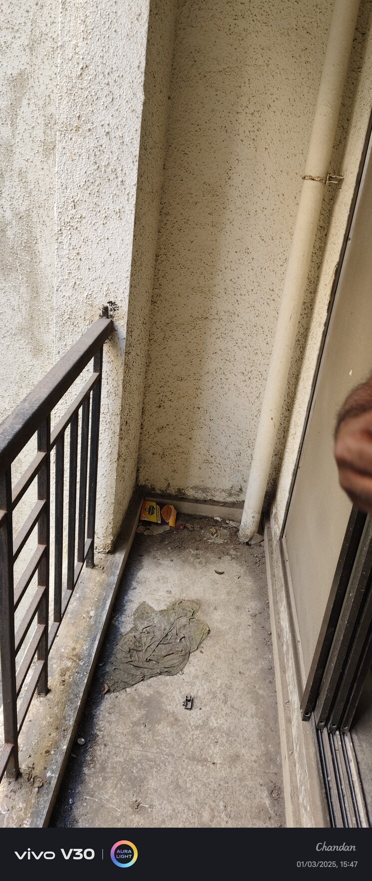 Balcony, new-home-paradise-apartment 2 Bedroom 950 Sq.Ft. Apartment In Virar West Palghar 8055551