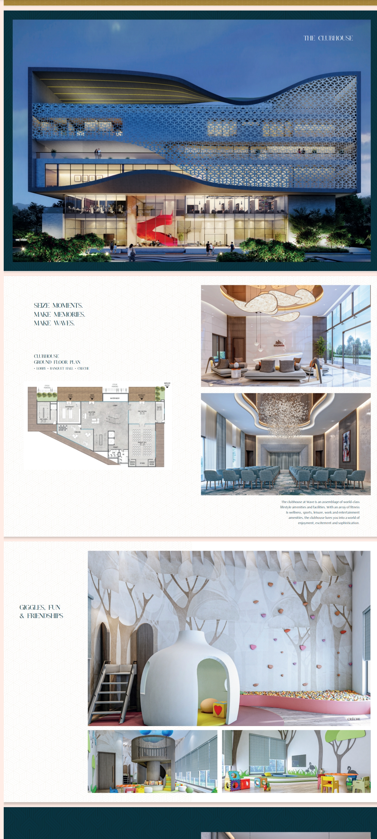 3 BHK + Servant Room Apartment For Sale in Raghava Wave