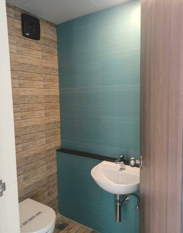 Bathroom in 1 BHK Apartment at Lodha Crown Quality Homes, Majiwada – for Rent