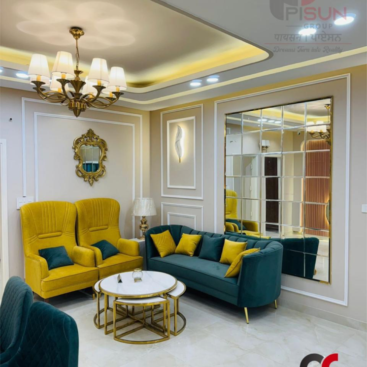 Living Room, sector 123 3 Bedroom 1350 Sq.Ft. Villa In Sector 123 Mohali 8055636