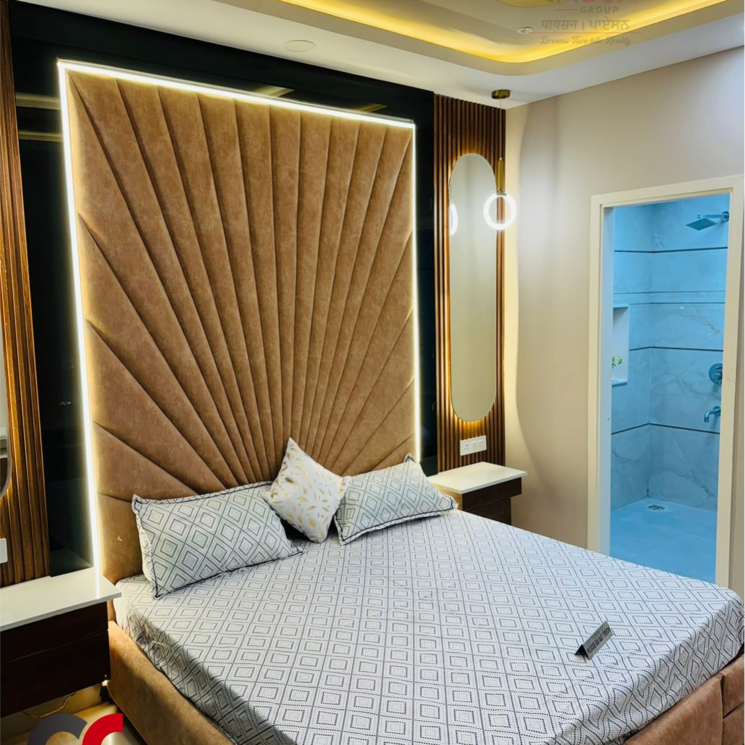 Bedroom, sector 123 3 Bedroom 1350 Sq.Ft. Villa In Sector 123 Mohali 8055636