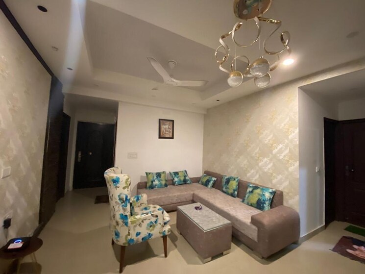 Living Room, gardenia-golf-city 3 Bedroom 1550 Sq.Ft. Apartment In Sector 75 Noida 8055654