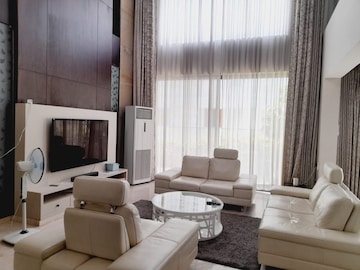 Bathroom in 4 BHK Villa at Myscape Courtyard, Financial District – for Rent