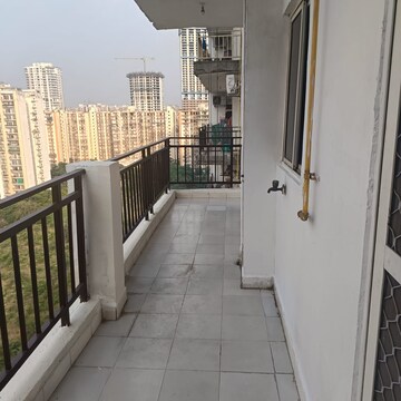 Balcony in 3 BHK Apartment at Amrapali Silicon City, Sector 76 – for Rent