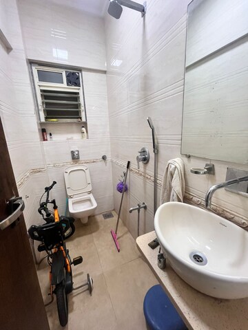 Bathroom in 2 BHK Apartment at Andheri West – for Rent
