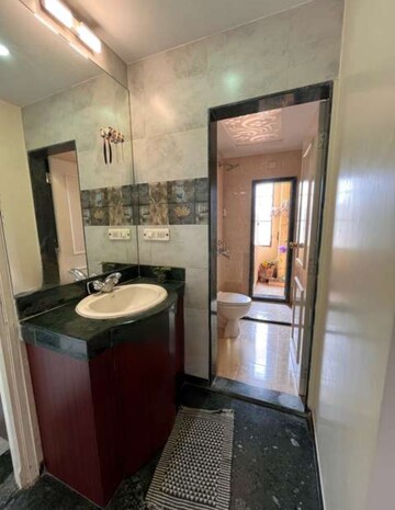 Bathroom in 2 BHK Apartment at Hiranandani Estate Avon, Ghodbunder Road – for Rent