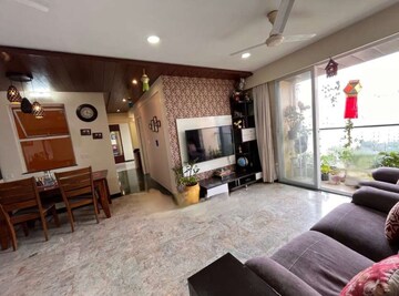 Living Room in 2 BHK Apartment at Hiranandani Estate Avon, Ghodbunder Road – for Rent