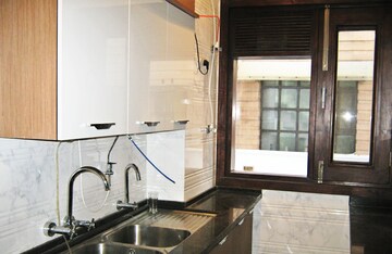 Staircase in 4 BHK Builder Floor at Geetanjali Enclave – for Rent