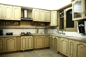 Kitchen in 4 BHK Builder Floor at Geetanjali Enclave – for Rent