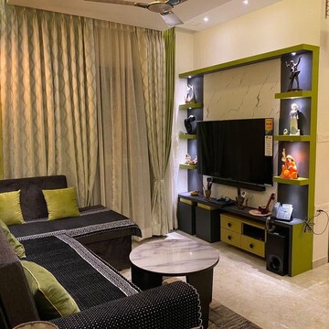Living Room in 2 BHK Apartment at Lodha Amara, Sandoz Baug – for Rent