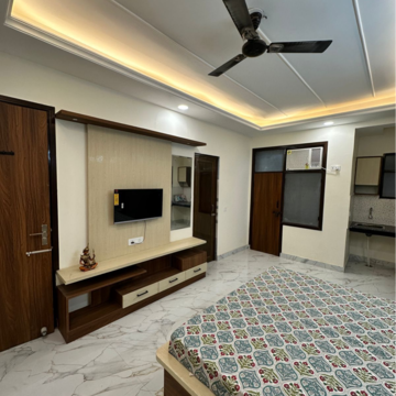 Bedroom in 1 RK Apartment at DLF City Phase III, Dlf Cyber City – for Rent