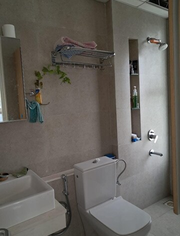 Bathroom in 3 BHK Apartment at Tata Serein, Pokhran Road No Two – for Rent