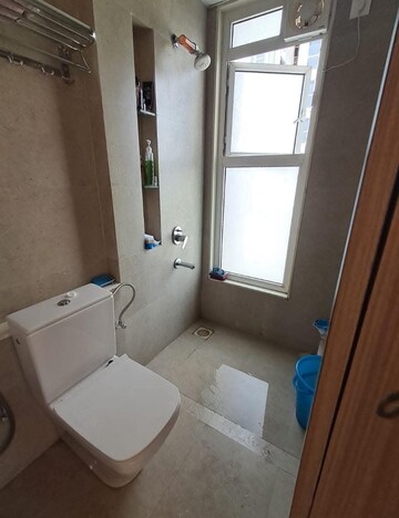 Bathroom in 3 BHK Apartment at Tata Serein, Pokhran Road No 2 – for Rent