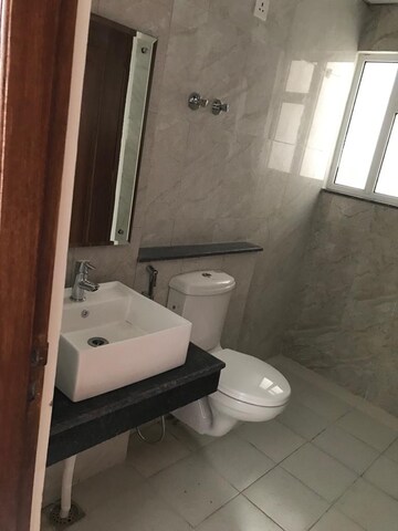 Bathroom in 3 BHK Apartment at Sushma Chandigarh Grande, Lohgarh – for Rent